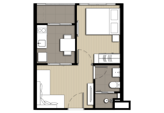 Elio Del Nest : เอลิโอ เดล เนสท์ - Floor Plan