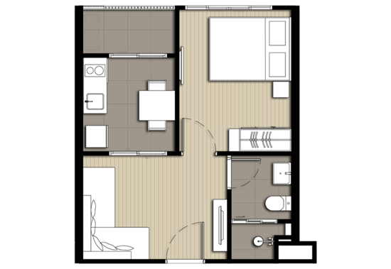 Elio Del Nest : เอลิโอ เดล เนสท์ - Floor Plan