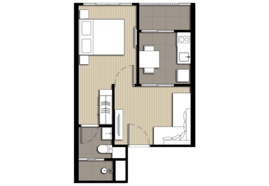 Elio Del Nest : เอลิโอ เดล เนสท์ - Floor Plan