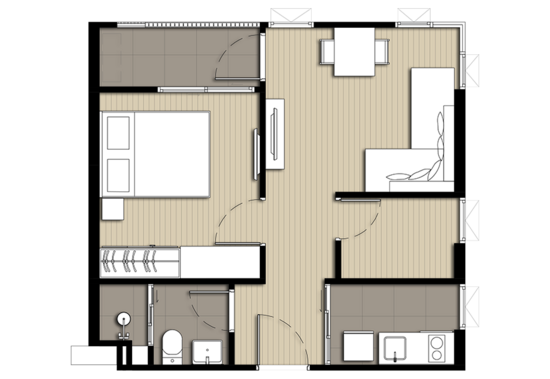 Elio Del Nest : เอลิโอ เดล เนสท์ - Floor Plan