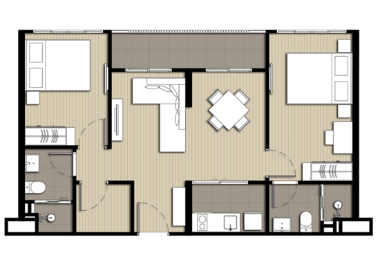 Elio Del Nest : เอลิโอ เดล เนสท์ - Floor Plan