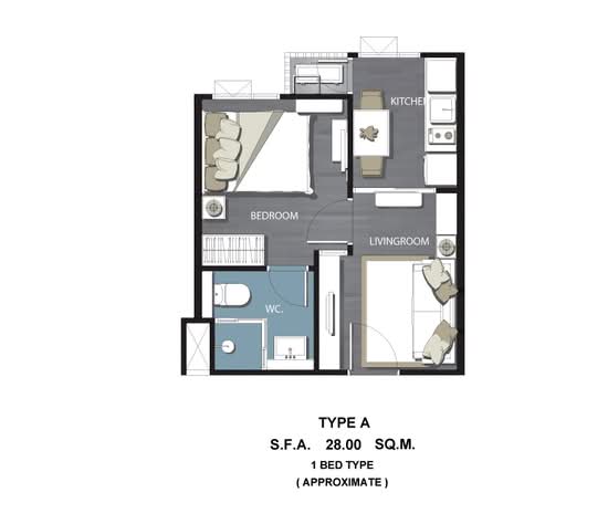 Bleisure Charan 96/1 : เบล็สเชอร์ จรัญ 96/1 - Floor Plan