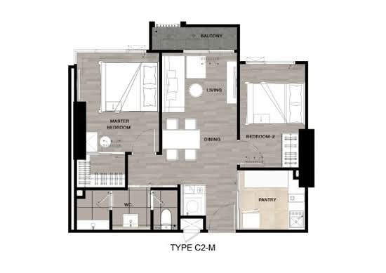 Niche Mono Mega Space Bangna : นิช โมโน เมกะ สเปซ บางนา - Floor Plan