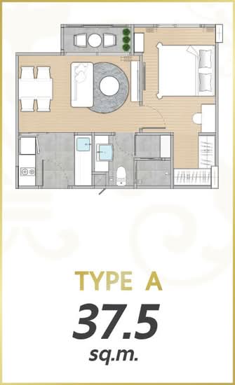 Maison Garden Chaeng Watthana 2 : เมซองการ์เด้น แจ้งวัฒนะ 2 - Floor Plan