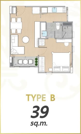 Maison Garden Chaeng Watthana 2 : เมซองการ์เด้น แจ้งวัฒนะ 2 - Floor Plan