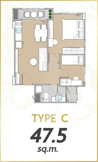Maison Garden Chaeng Watthana 2 : เมซองการ์เด้น แจ้งวัฒนะ 2 - Floor Plan