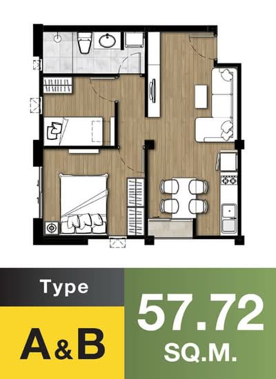 Maison Garden Chaeng Watthana - Floor Plan