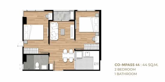 Cocoon Rama 9 - Floor Plan