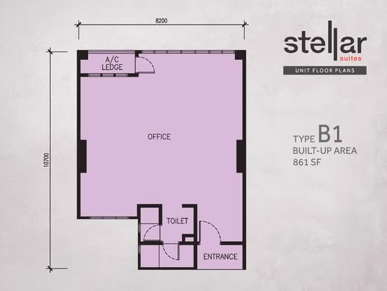 Stellar Suites - Floor Plan - iProperty.com.my