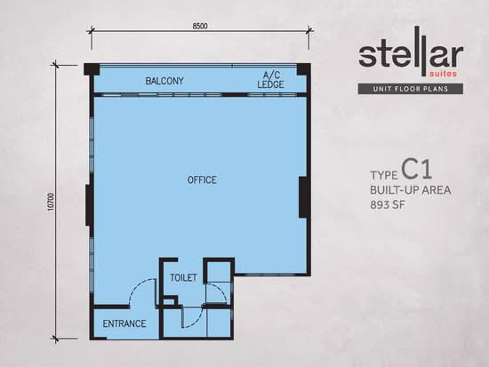 Stellar Suites - Floor Plan - iProperty.com.my