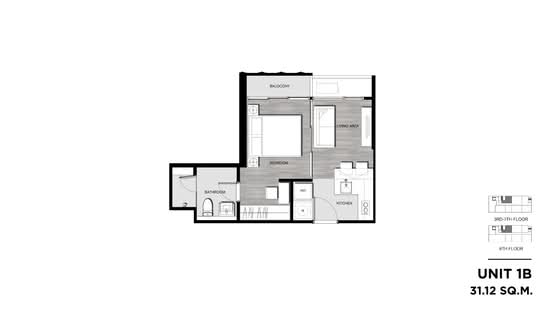 PHILO Ladprao 18 - Floor Plan