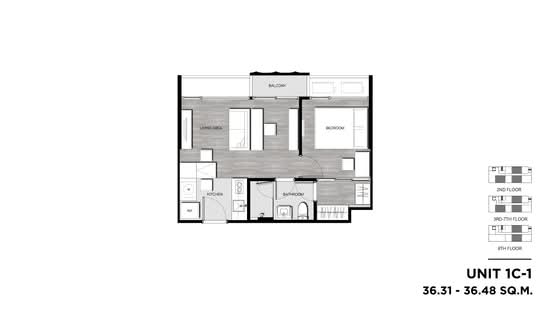 PHILO Ladprao 18 - Floor Plan