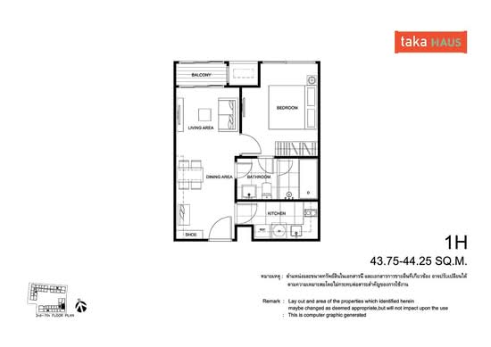 Taka Haus - Floor Plan