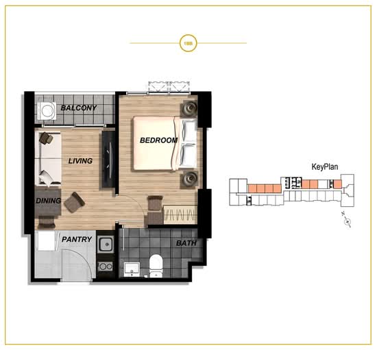Thana Astoria Pinklao - Floor Plan