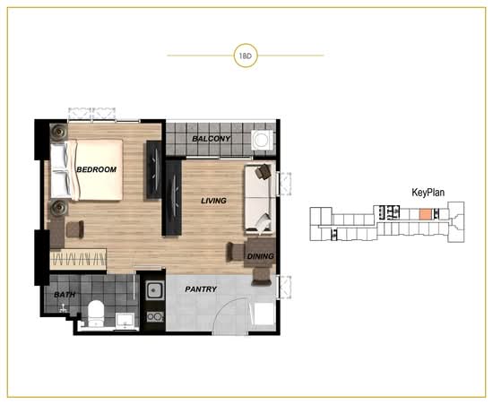Thana Astoria Pinklao - Floor Plan