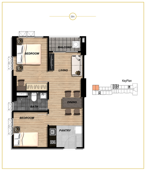 Thana Astoria Pinklao - Floor Plan