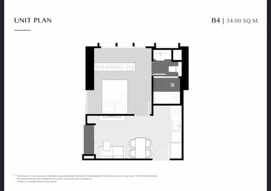 Park Origin Thonglor - Floor Plan
