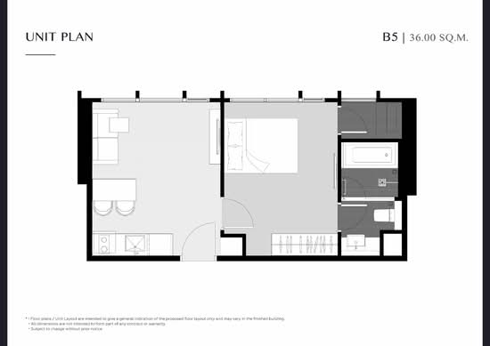 Park Origin Thonglor - Floor Plan