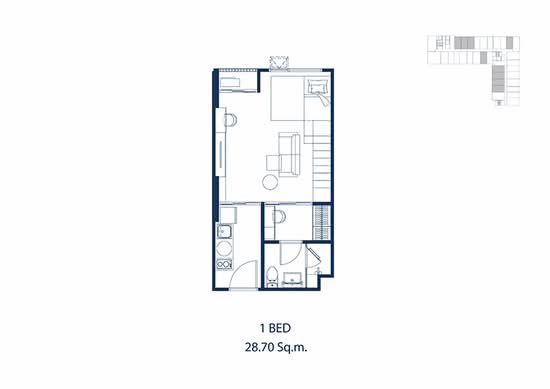 Park Origin Phayathai - Floor Plan