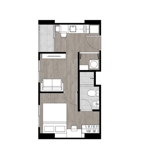 Notting Hill Chatuchak-Interchange : น๊อตติ้ง ฮิลล์ จตุจักร-อินเตอร์เชนจ์ - Floor Plan