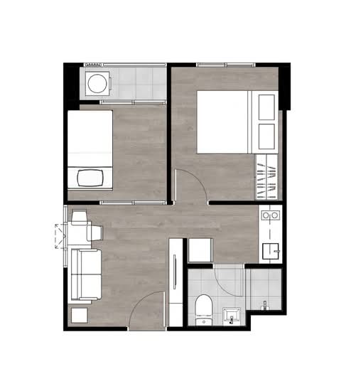 Notting Hill Chatuchak-Interchange : น๊อตติ้ง ฮิลล์ จตุจักร-อินเตอร์เชนจ์ - Floor Plan