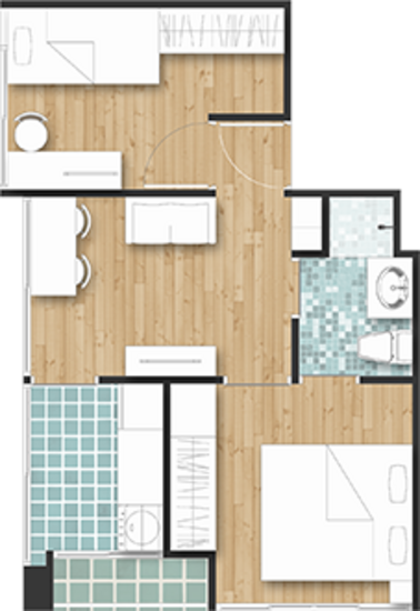 Humble Living @ Yuyen : ฮัมเบิล ลิฟวิ่ง อยู่เย็น - Floor Plan