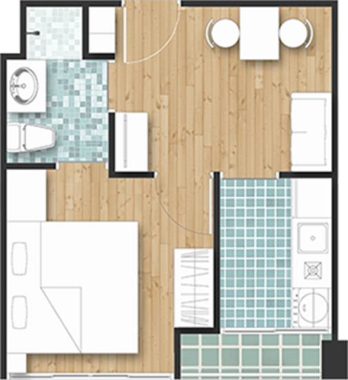 Humble Living @ Yuyen : ฮัมเบิล ลิฟวิ่ง อยู่เย็น - Floor Plan