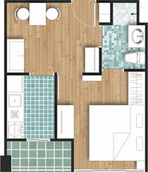 Humble Living @ Yuyen : ฮัมเบิล ลิฟวิ่ง อยู่เย็น - Floor Plan
