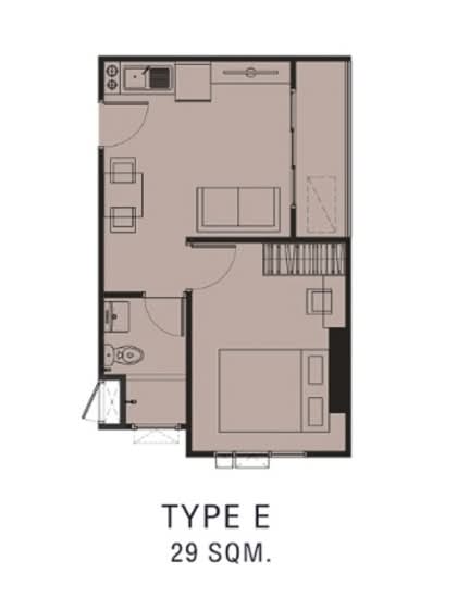 ASHER Ratchada-Huai Khwang - Floor Plan