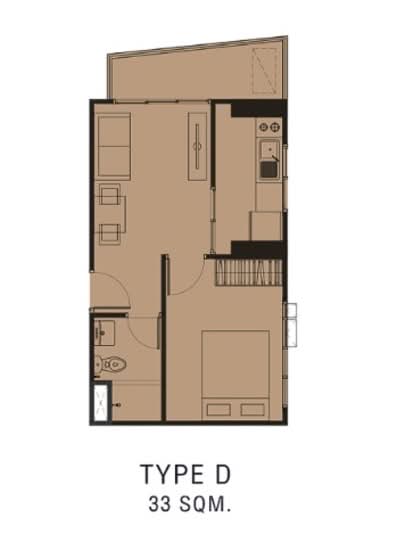 ASHER Ratchada-Huai Khwang - Floor Plan