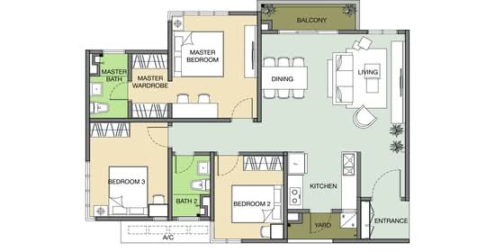 UNIO Residence - Floor Plan - iProperty.com.my