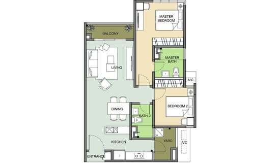 UNIO Residence - Floor Plan - iProperty.com.my