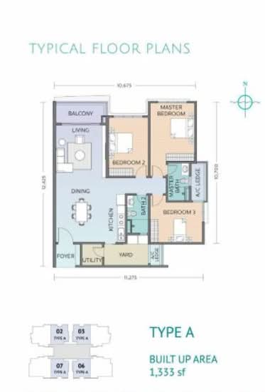 Residensi Sefina Mont Kiara - Floor Plan - iProperty.com.my