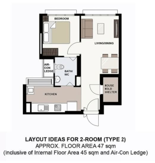 327B Sumang Walk - Floor Plan