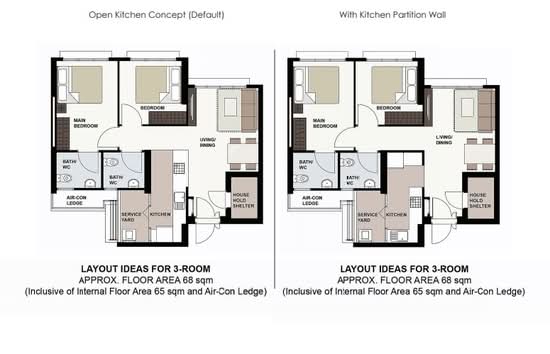 327B Sumang Walk - Floor Plan