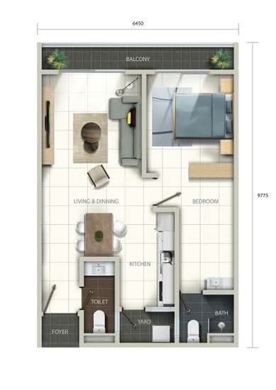 G Residence - Floor Plan - iProperty.com.my