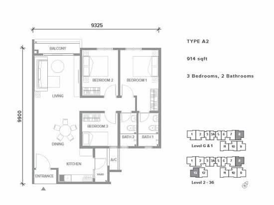 Sensory Residence @ Southville City - Floor Plan - iProperty.com.my