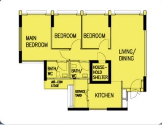 260B Punggol Way - Floor Plan