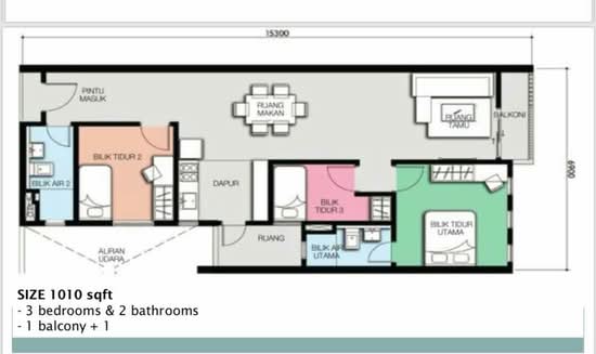 Lakefront Homes - Floor Plan - iProperty.com.my