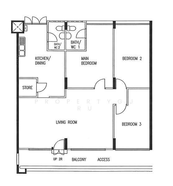 238 Bukit Panjang Ring Road, 238 Bukit Panjang Ring Road, Dairy Farm / Bukit Panjang / Choa Chu Kang, 3 Bedrooms, 1,313 sqft, HDB Flat For Sale, by Mohd Zaini Sardek, 500237556 - 2D - PropertyGuru.com.sg