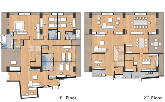 The Residence Sukhumvit 24 - Floor Plan