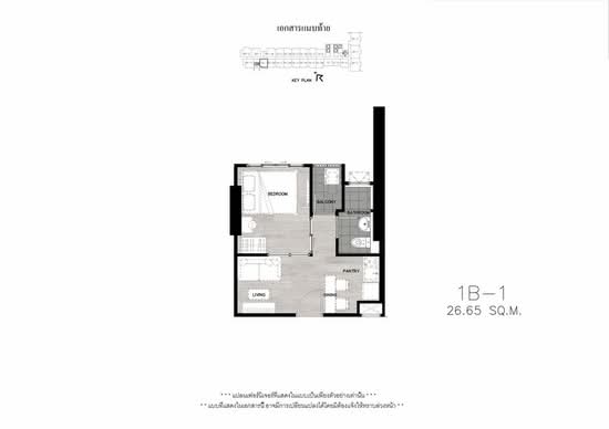 The Tree Charan-Bangphlat : เดอะ ทรี จรัญฯ-บางพลัด - Floor Plan