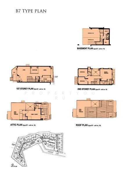 The Chancery Residence, 33E Chancery Lane, Newton / Novena, 4 Bedrooms, 3,261 sqft, Cluster House For Sale, by Michele Cabasug, 500235460 - 2D - PropertyGuru.com.sg