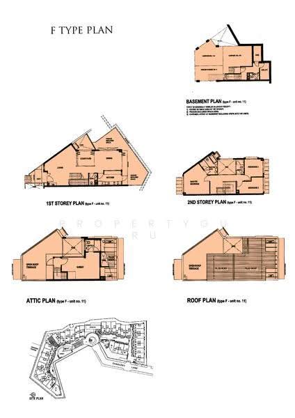 The Chancery Residence, 33E Chancery Lane, Newton / Novena, 4 Bedrooms, 3,638 sqft, Cluster House For Sale, by Margaret Tan, 500225613 - 2D - PropertyGuru.com.sg