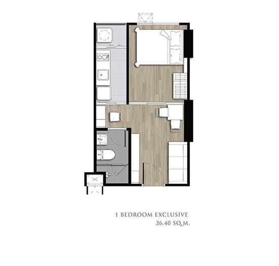 KnightsBridge Collage Ramkhamhaeng : ไนท์บริดจ์คอลลาจ รามคำแหง - Floor Plan