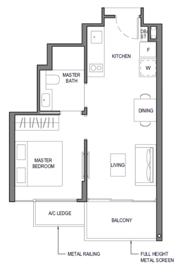 Parc Komo - Floor Plan
