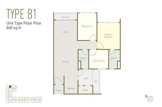 Lavile Kuala Lumpur - Floor Plan - iProperty.com.my