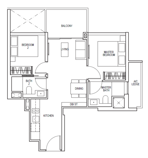 Sky Everton - Floor Plan