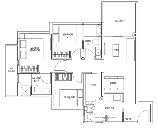Sky Everton - Floor Plan