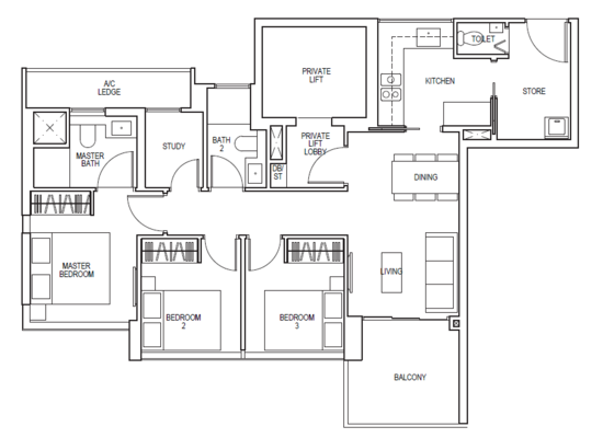 Sky Everton - Floor Plan